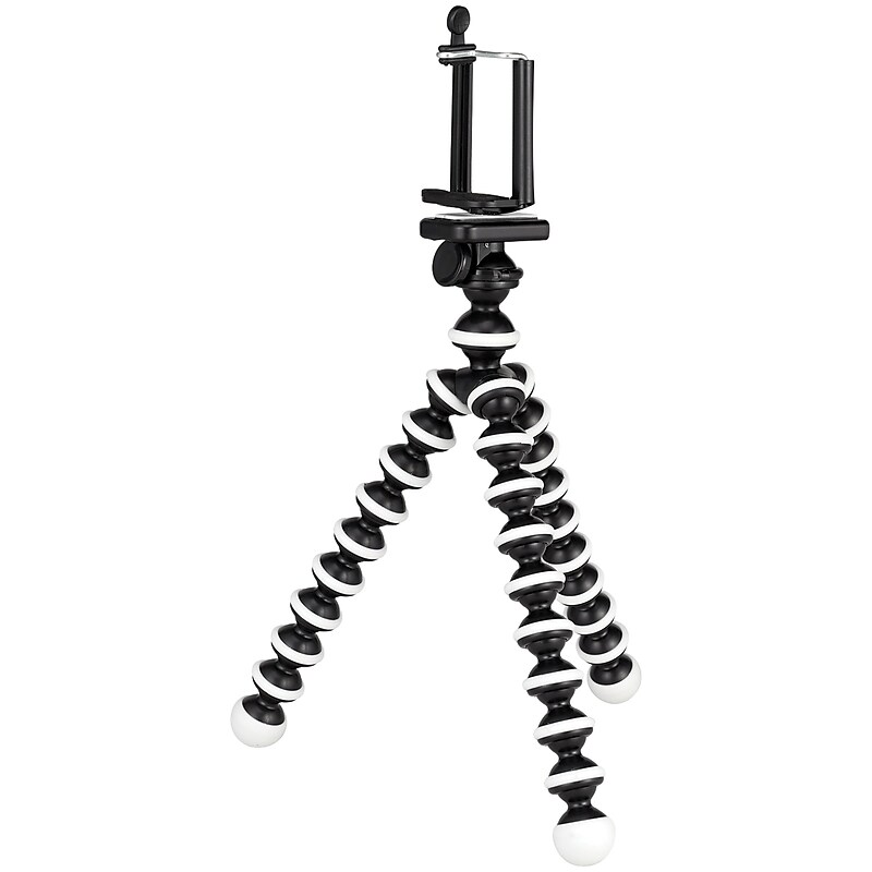 GPX Flexible 10" Mini Tripod, Black (TPD108B) image 1