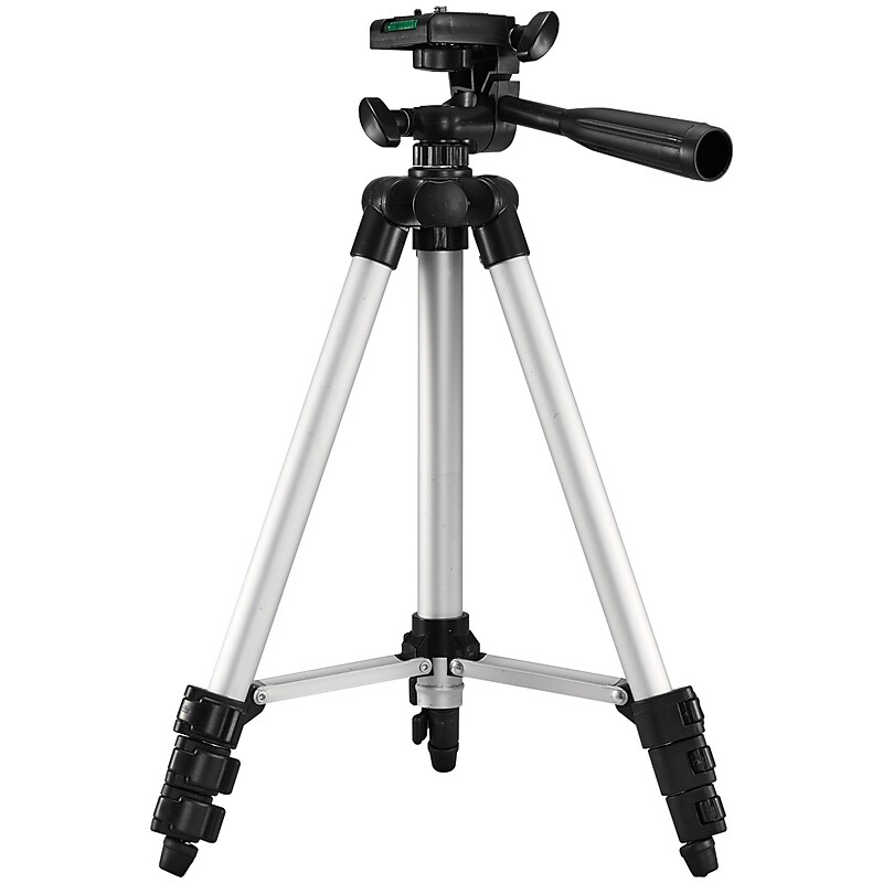 GPX Pan & Tilt 42" Tripod, Silver (TPD427S) image 1