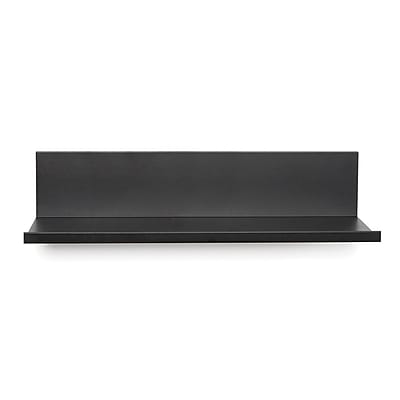 Hangman No-Stud Floating Shelf, 12-In., Black Powder Coat (L-12-B) Simolary simolary.com