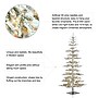 Glitzhome 9ft Deluxe Pre-Lit Flocked Pine Artificial Christmas Tree with 650 Warm White Lights~#|#~sp187233055_sc7