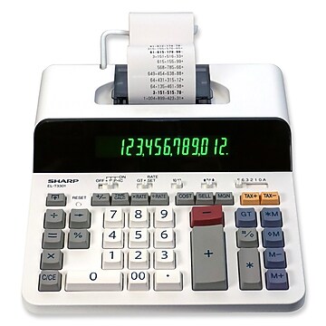 Victor 1208-2 12-Digit Desktop Calculator, White | Staples