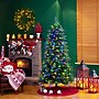Glitzhome 7.5ft Pre-Lit Green Fir Artificial Christmas Tree (2014600011)~#|#~sp187532068_sc7