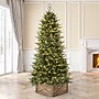 Glitzhome 7.5ft Pre-Lit Green Fir Artificial Christmas Tree (2014600011)~#|#~sp187532099_sc7
