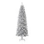 Glitzhome 7.5ft Silver Tinsel Artificial  Christmas Tree (2004900025)~#|#~sp187537620_sc7