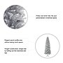 Glitzhome 7.5ft Silver Tinsel Artificial  Christmas Tree (2004900025)~#|#~sp187537623_sc7