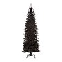 Glitzhome 7.5ft Black Tinsel Artificial  Christmas Tree (2004900024)~#|#~sp187540492_sc7