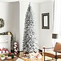 Glitzhome 9ft Silver Tinsel Artificial  Christmas Tree (2014600100)~#|#~sp187591901_sc7