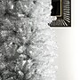 Glitzhome 9ft Silver Tinsel Artificial  Christmas Tree (2014600100)~#|#~sp187591902_sc7