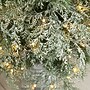 Glitzhome 5ft Pre-Lit Pine Artificial Christmas Porch Tree with 180 Warm White Lights and Pinecones (2030800006)~#|#~sp187592535_sc7