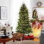 Glitzhome 6ft Pre-Lit Green Fir Artificial Christmas Tree (2014600019)~#|#~sp187598128_sc7