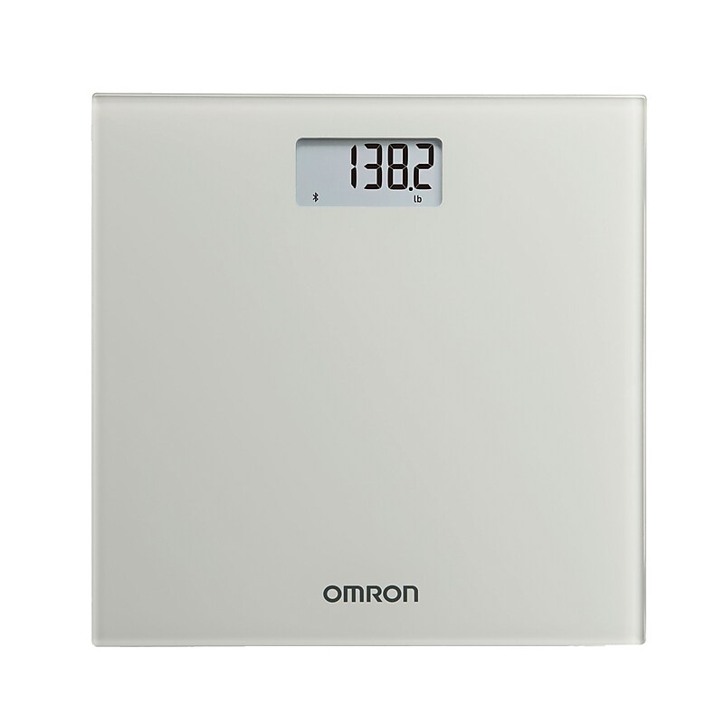 Omron SC-150 Digital Bathroom Scale, Light Gray image 1