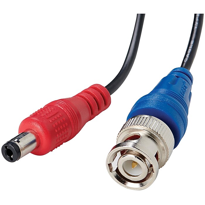 100ft White BNC Coaxial Video Cable For Lorex & Other