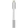 Naztech 3.5mm MFi-Certified Audio Adapter with Lightning Connector, White (14647)~#|#~sp189385810_sc7