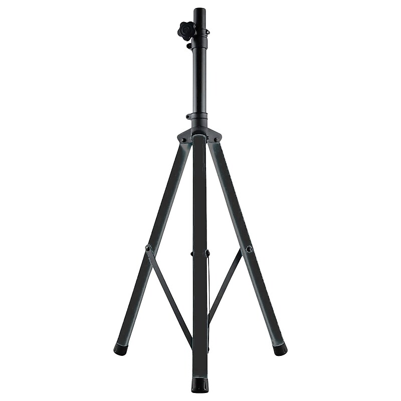 Gemini Professional Adjustable Speaker Stand with Color-Changing LED Lights, Black (STL-500) image 1