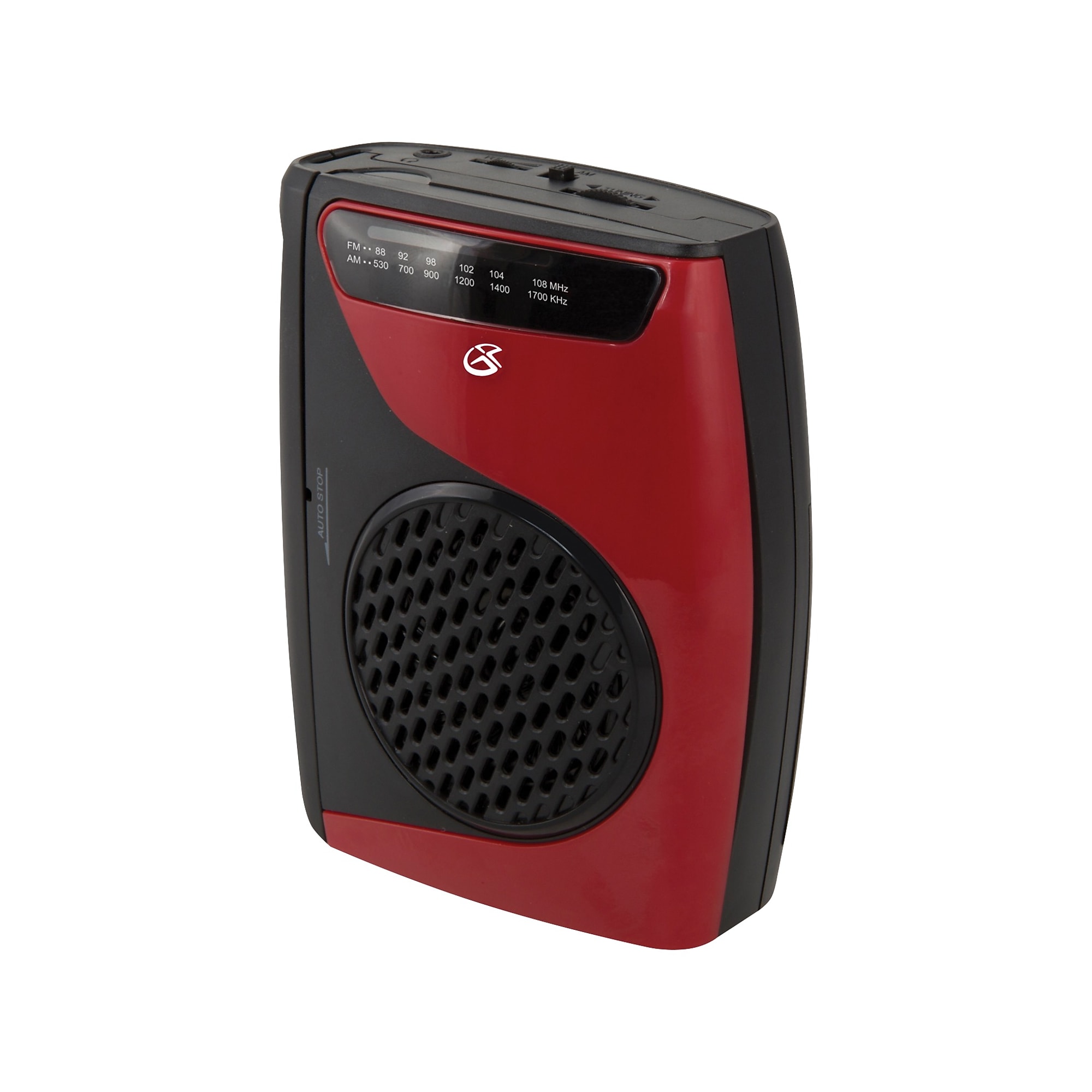 GPX Cassette Player with AM/FM Radio, Black (CAS337B) Sansujyuku sansujyuku.com