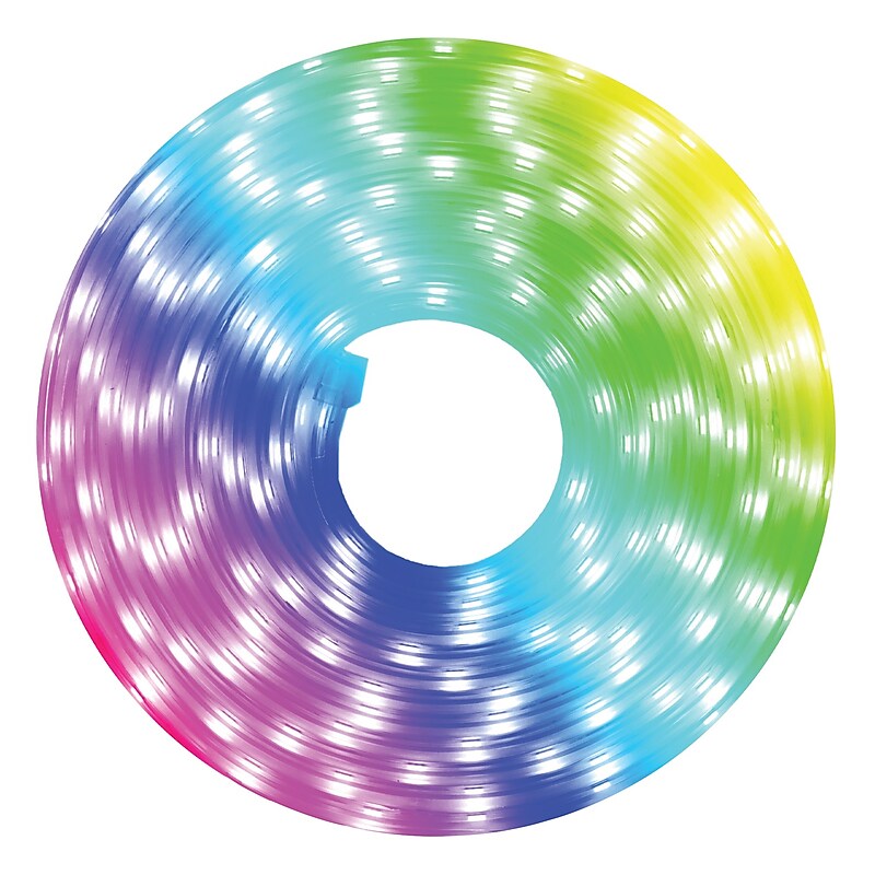 Monster Multi-Color and Multi-White Indoor/Outdoor LED Light Strip, 16.4-ft., (MLB7-1037-RGB) image 1