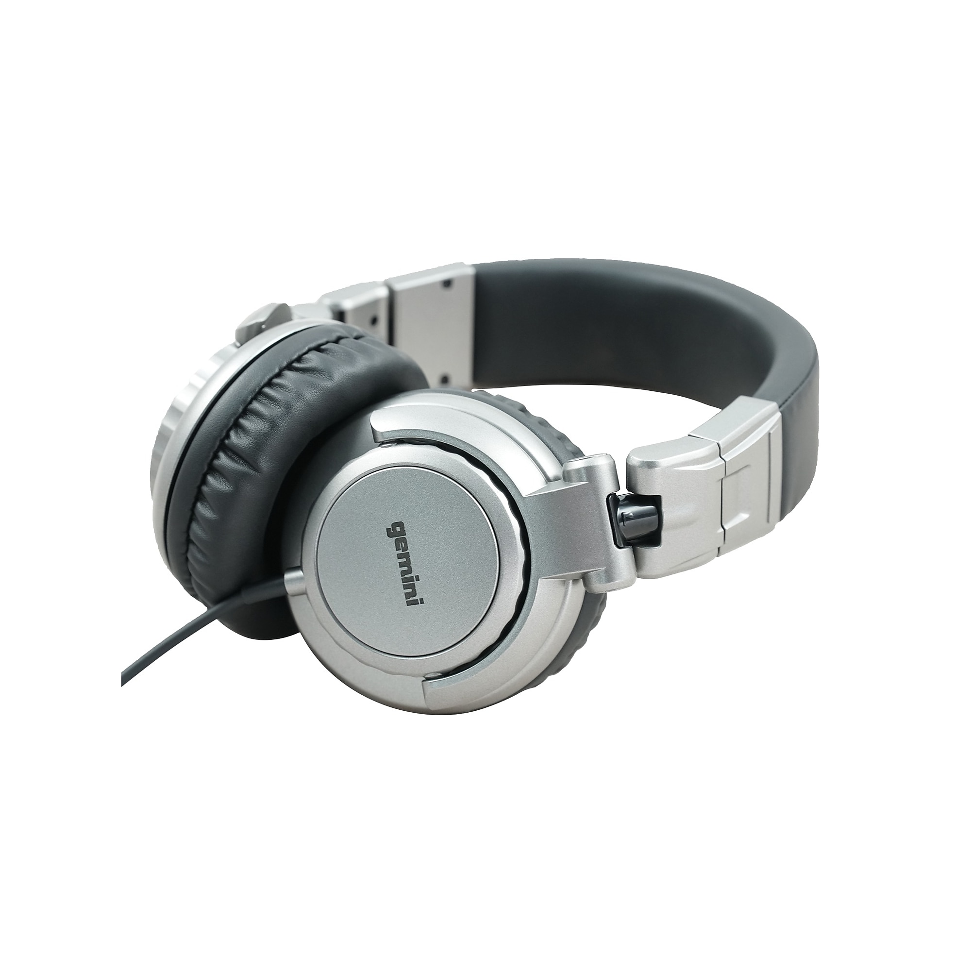 Gemini Professional Over-Ear DJ Headphones, Silver (DJX-500) Sansujyuku sansujyuku.com