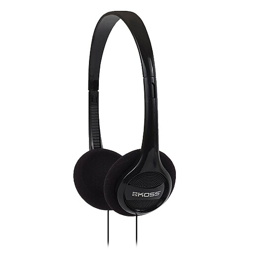 Koss KPH7 軽量ポータブルヘッドホン ブラック 10個パック e6mzef9 Koss KPH7 On-Ear Headphones, Black (KSSKPH7KHB) | Staples