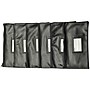 Nadex Coins Vinyl Zippered Bank Deposit Cash & Coin Bags with Card Window, Black (NCB9-1002-BLK)~#|#~sp189571064_sc7