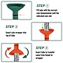 Nadex Coins 252 Coin Wrappers with Coin-Sorter Tubes, Assorted Colors (NCS8-1006-252)~#|#~sp189571085_sc7