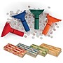 Nadex Coins 252 Coin Wrappers with Coin-Sorter Tubes, Assorted Colors (NCS8-1006-252)~#|#~sp189571086_sc7