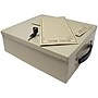 Nadex Coins Fire-Retardant Security Box with Keyed Lock, Beige (NCS8-2010)~#|#~sp189571139_sc7