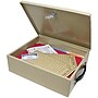 Nadex Coins Fire-Retardant Security Box with Keyed Lock, Beige (NCS8-2010)~#|#~sp189571140_sc7