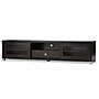 Baxton Studio Beasley 5-Shelf Wood TV Stand, Dark Brown (118-6481-HiT)~#|#~sp189807846_sc7