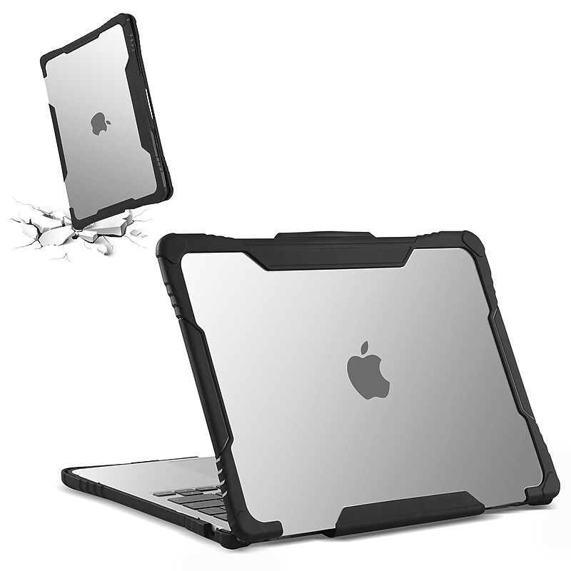 Techprotectus Rugged Laptop Sleeve with Keyboard Cover for Apple 13.6 Macbook Air 2022 M2, Clear (TP-RCL-MA13M2) image 1