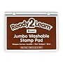 Ready2Learn Jumbo Washable Stamp Pad, Brown Ink, 2/Pack (CE-10032-2)~#|#~sp189887586_sc7