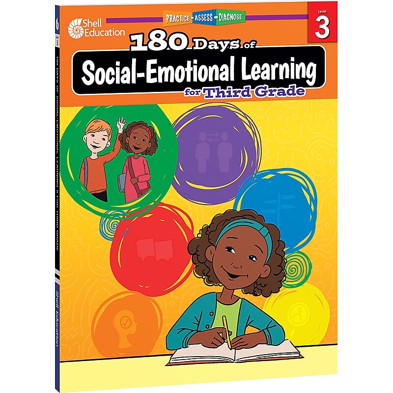 Shell Education 180 Days of Social-Emotional Learning for Third Grade Activity Book image 1
