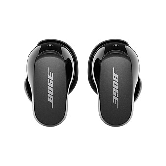 Bose QuietComfort Earbuds II Noise-Canceling True Wireless In-Ear Earphones, Bluetooth, Triple Black (870730-0010)