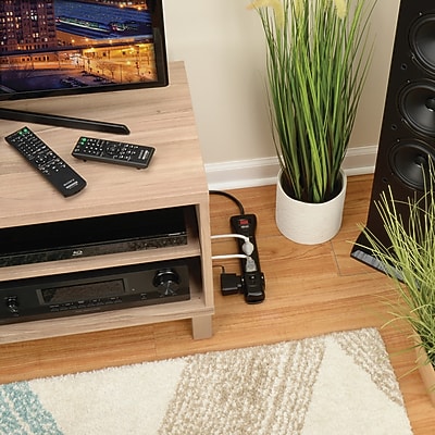 Tripp Lite Protect It! 7-Outlet Surge Protector Power Strip, 25 ft., Black (SUPER725B) Sansujyuku sansujyuku.com