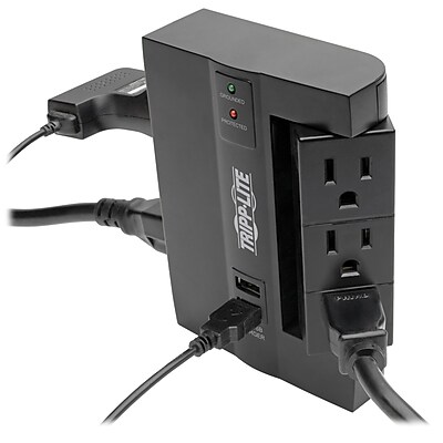 Tripp Lite Protect It! 6-Outlet 2-USB Port Surge Protector - Thumbnail 2