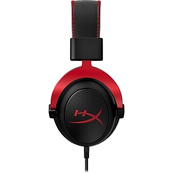 HyperX Cloud II Wired Noise Canceling Over-the-ear Stereo Gaming Headset, Black/Red (4P5M0AA)