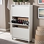 Baxton Studio Simms 3-Door Shoe Storage Cabinet, White (99-4514-HiT)~#|#~sp190299529_sc7