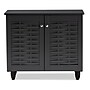 Baxton Studio Winda 2-Door Shoe Storage Cabinet, Dark Gray (152-9165-HiT)~#|#~sp190299735_sc7