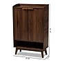 Baxton Studio Lena Shoe Storage Cabinet, Walnut (157-9536-HiT)~#|#~sp190300000_sc7