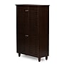Baxton Studio Winda 4-Door Shoe Storage Cabinet, Dark Brown (118-6515-HiT)~#|#~sp190300126_sc7