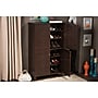 Baxton Studio Winda 4-Door Shoe Storage Cabinet, Dark Brown (118-6515-HiT)~#|#~sp190300129_sc7