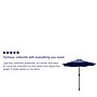 Flash Furniture Sunny Umbrella and Standing Base, Navy (GM402003UB19BNV)~#|#~sp190524829_sc7