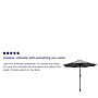 Flash Furniture Sunny Umbrella and Standing Base, Gray (GM402003UB19BGY)~#|#~sp190524920_sc7