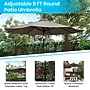 Flash Furniture Sunny Umbrella and Standing Base, Gray (GM402003UB19BGY)~#|#~sp190524921_sc7