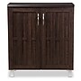 Baxton Studio Excel 35.1" High 2-Shelf Storage Cabinet, Dark Brown (119-6498-HiT)~#|#~sp190525589_sc7
