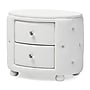 Baxton Studio Davina 19.31" High 2-Drawer Nightstand, White (122-6755-HiT)~#|#~sp190525596_sc7