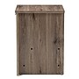 Baxton Studio Laverne 21.65" High 2-Shelf Nightstand, Oak Brown (146-8295-HiT)~#|#~sp190525714_sc7
