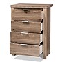 Baxton Studio Laverne 38.19" High 4-Drawer Chest, Oak Brown (146-8296-HiT)~#|#~sp190525723_sc7