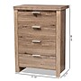 Baxton Studio Laverne 38.19" High 4-Drawer Chest, Oak Brown (146-8296-HiT)~#|#~sp190525729_sc7