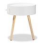 Baxton Studio Jessen 17.75" High 1-Drawer Nightstand, White (154-9050-HiT)~#|#~sp190525733_sc7