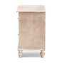 Baxton Studio Celia 26.38" High 2-Drawer Nightstand, Natural and Mirror (162-10263-HiT)~#|#~sp190526759_sc7